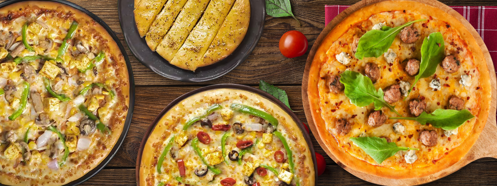 La Pino'z Pizza freshly baked pizzas